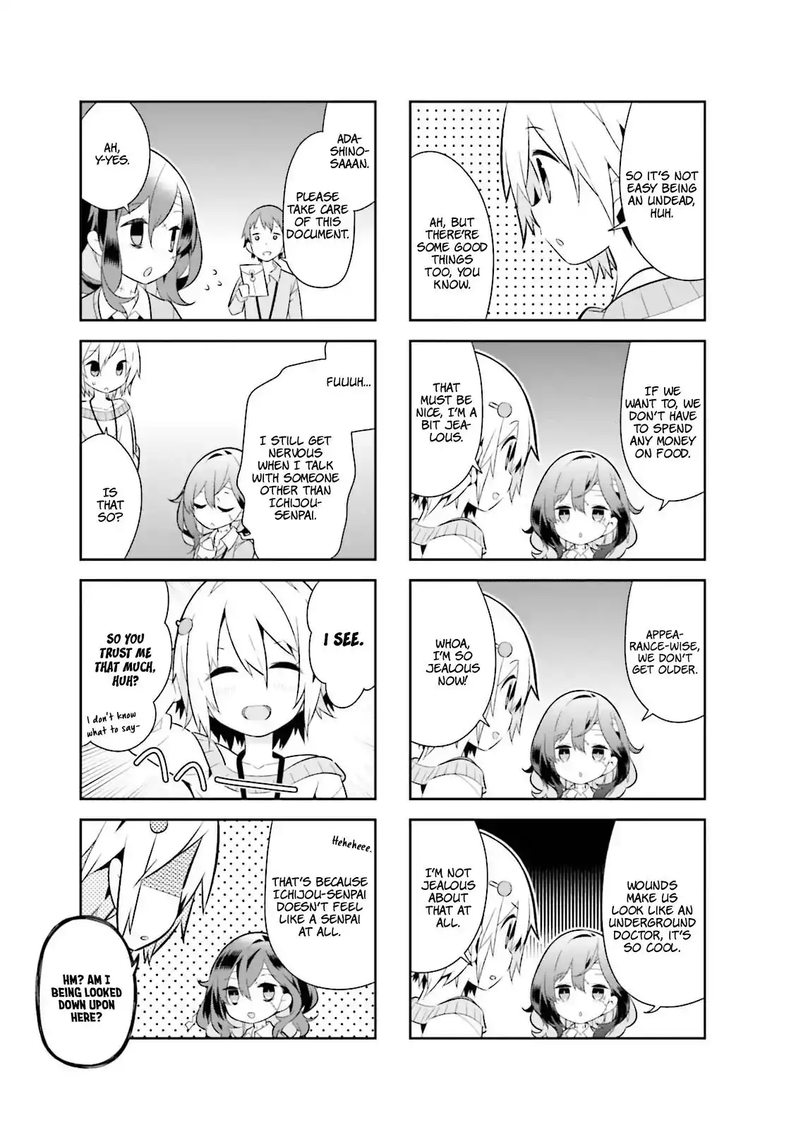 Adashino-san wa Sude ni Shinderu. Chapter 3 4